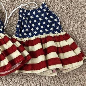 EUC Maddy James Patriotic Dress